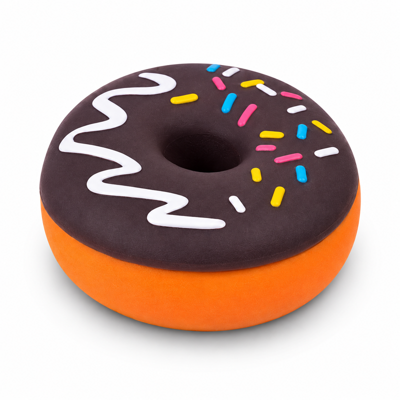Donut Squishy – Buntes Squeeze Fidget Toy in verschiedenen Designs